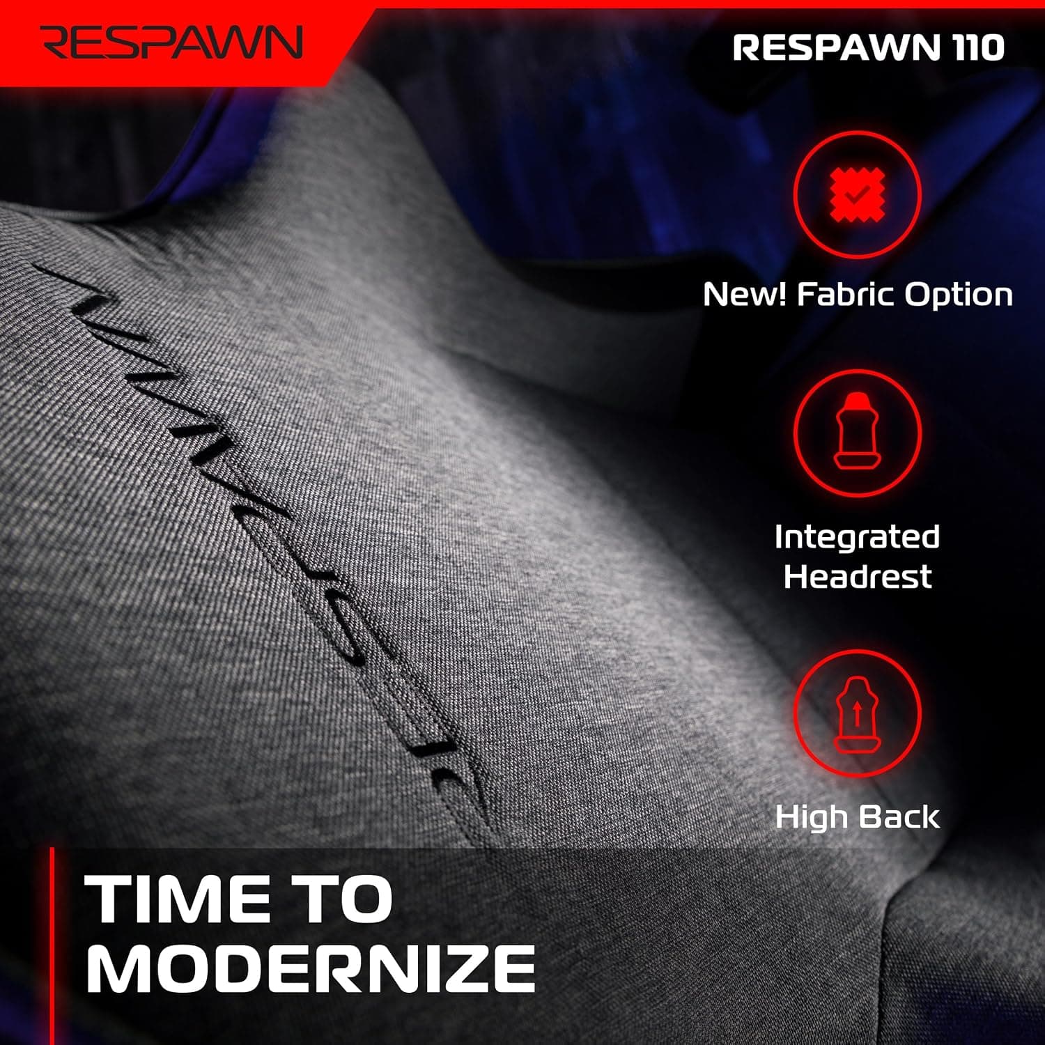 RESPAWN 110 Ergonomic Gaming Chair 4